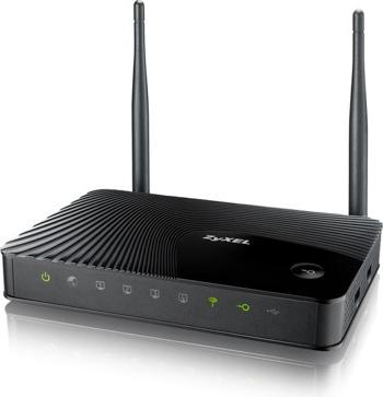 Produktbild Zyxel NBG4615 v2, Gigabit WLAN Router, bis 300 Mbit/s, USB