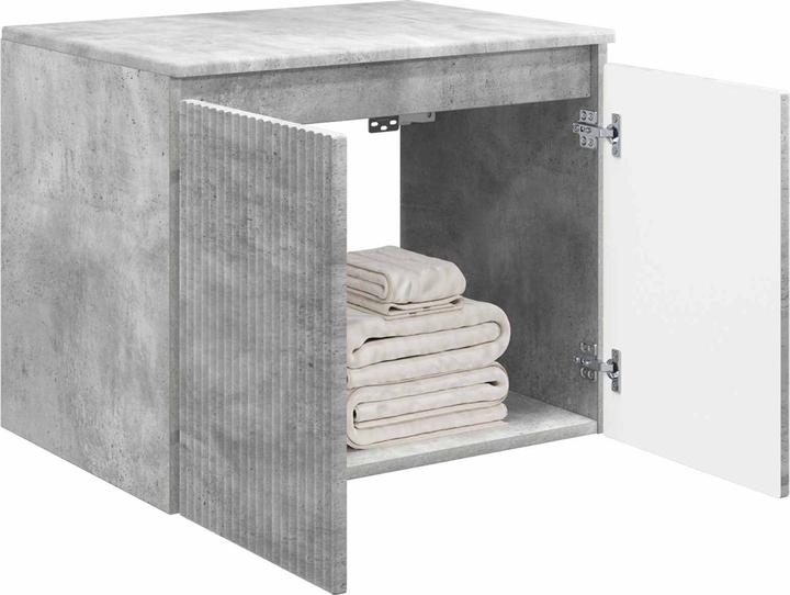 Produktbild vidaXL Badezimmerschrank (44.50 x 62.50 x 50 cm)
