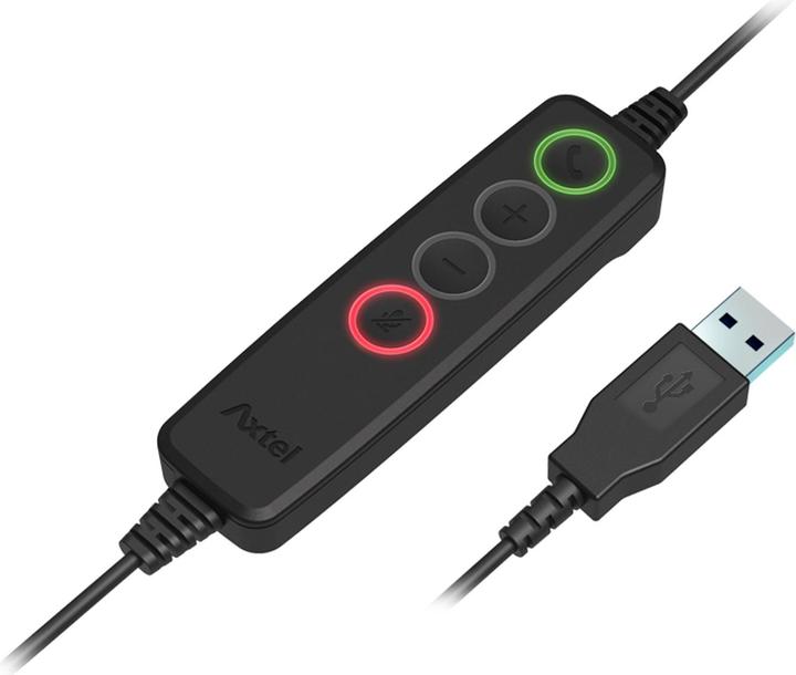 Actual product image Axtel Voice UC28 duo NC (Cable, USB-A)
