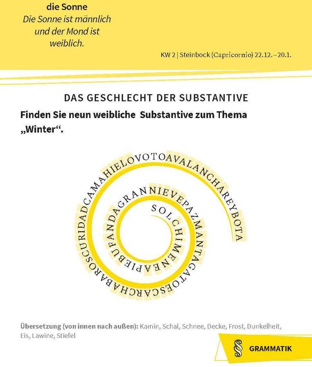 Actual product image Langenscheidt Sprachkalender Spanisch 2026