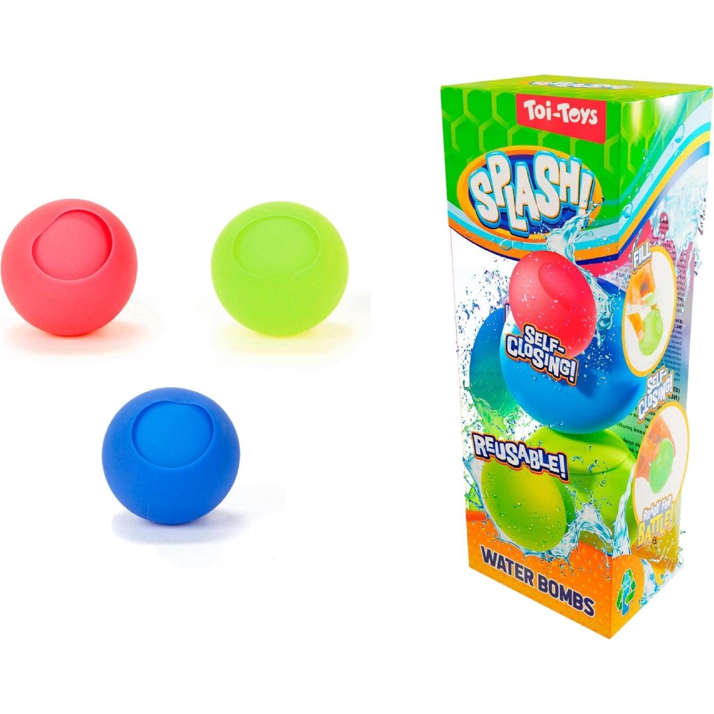 Thumbnail - Splash wiederverwendbar, selbstschliessend, 3 Stk.