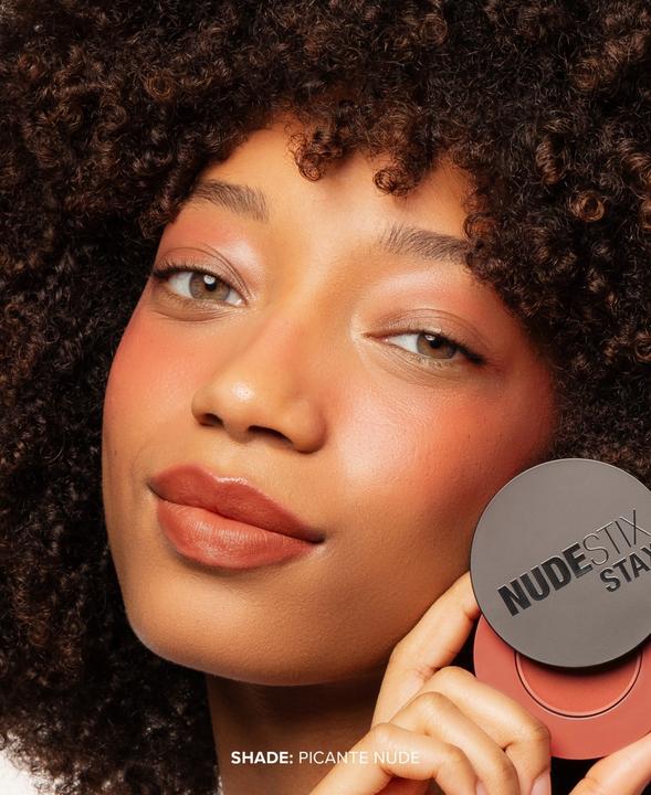 Actual product image Nudestix Stax All Over Color Blush Balm - Picante Nude 2.5 G (Picante Nude)