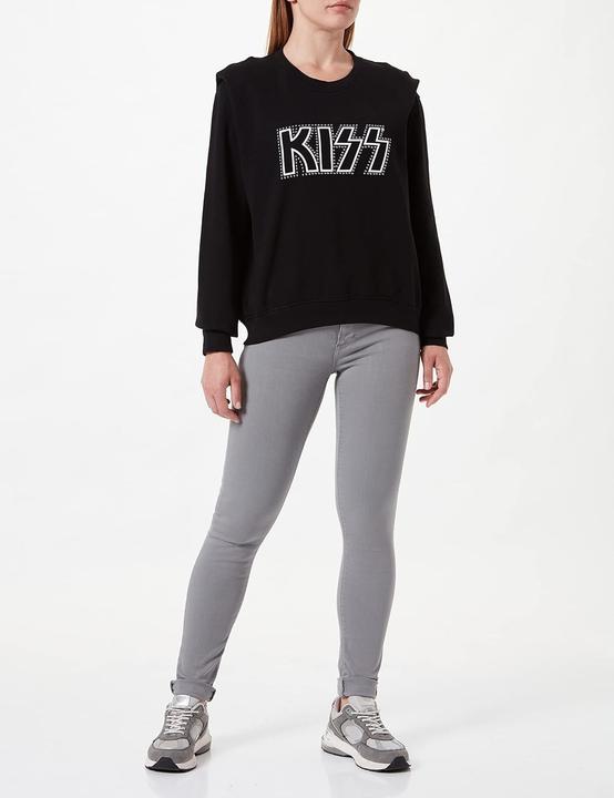Produktbild Replay Sweatshirt voor dames, 098 Black, XXS (XXS)