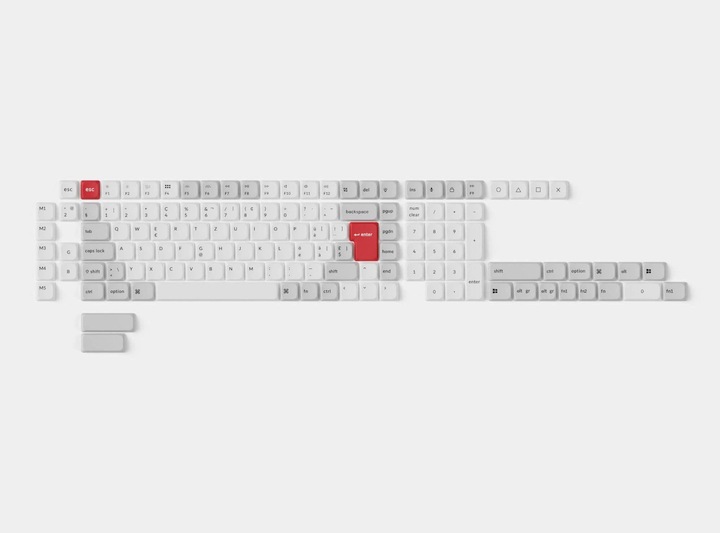 Keychron Low Profile ISO-CH Keycap Set 135 Keys