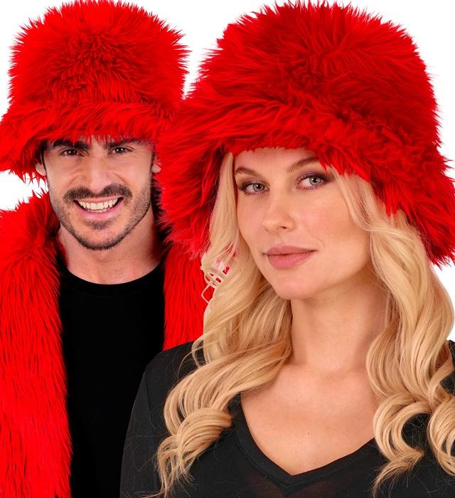 Produktbild Widmann Roter Plüsch Anglerhut