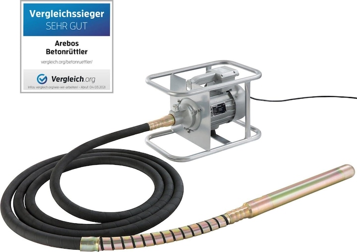 Arebos Vibratore per calcestruzzo