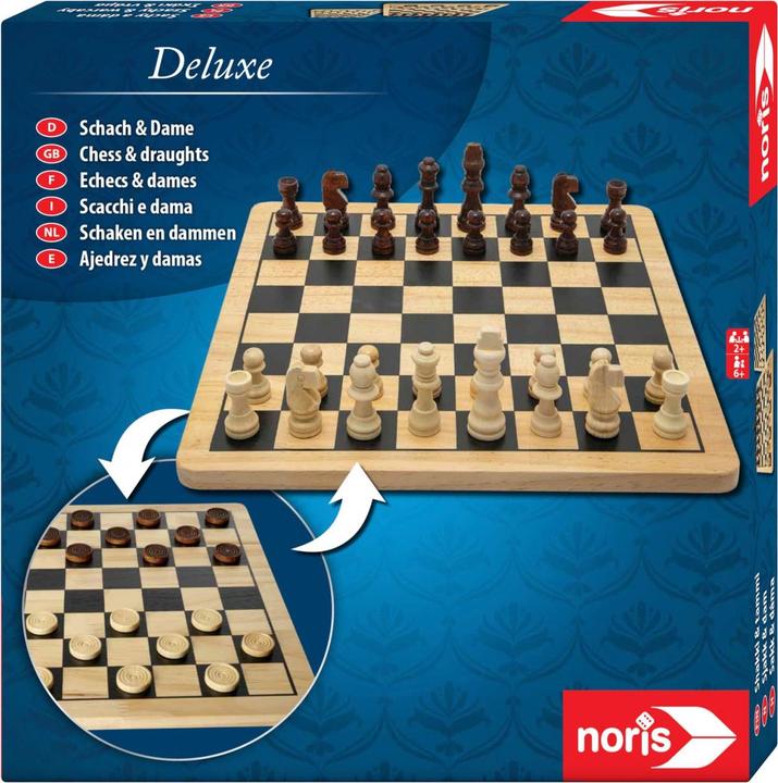 Actual product image Noris Game Chess and Checkers