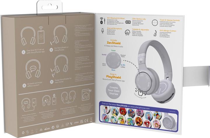 Produktbild StoryPhones Wireless Kopfhörer (Deutsch, Englisch, Französisch, Italienisch, Spanisch)