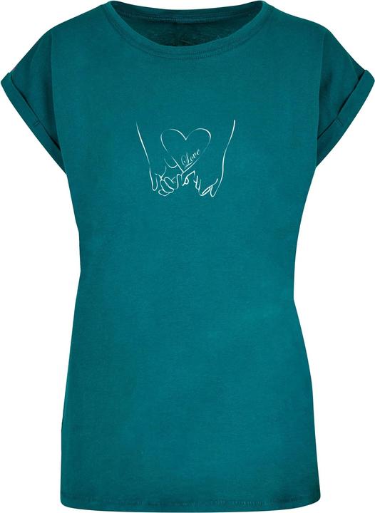 Immagine prodotto Merchcode Maglietta con spalla estesa Love 2 da donna - 113379 (L)