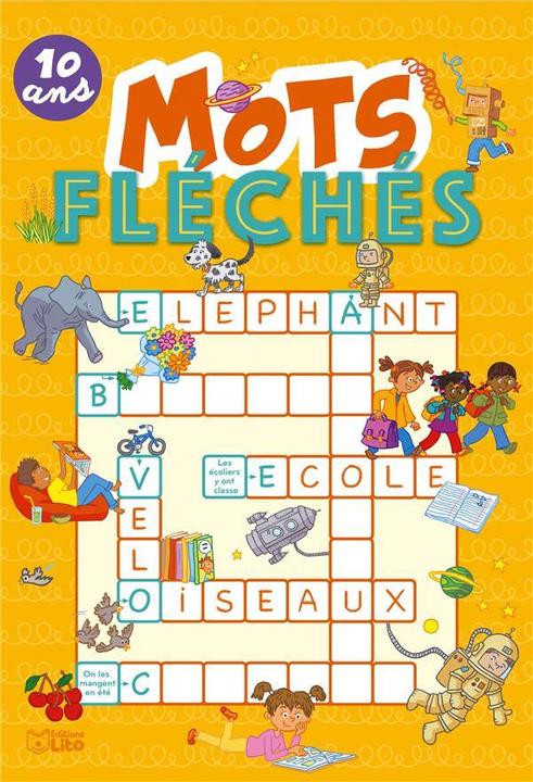 Image du produit Mots fléchés : 10 ans (Français, Loubier Virginie, 2021)