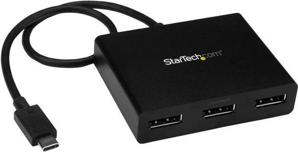 Actual product image StarTech Displayport Hub 3-Port (USB-C, 3 Ports)
