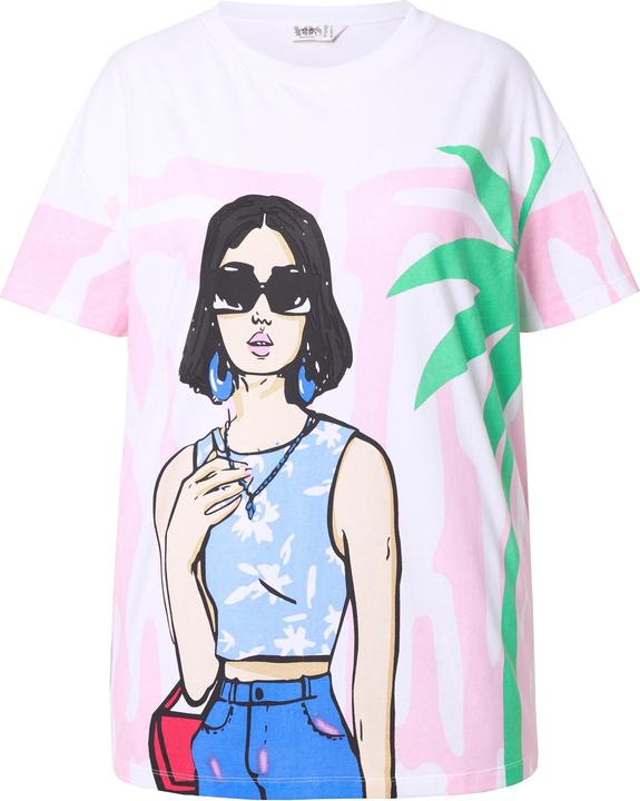 Produktbild Angel of Style T-Shirt, Boxy Fit, Frauen-Motiv (58)