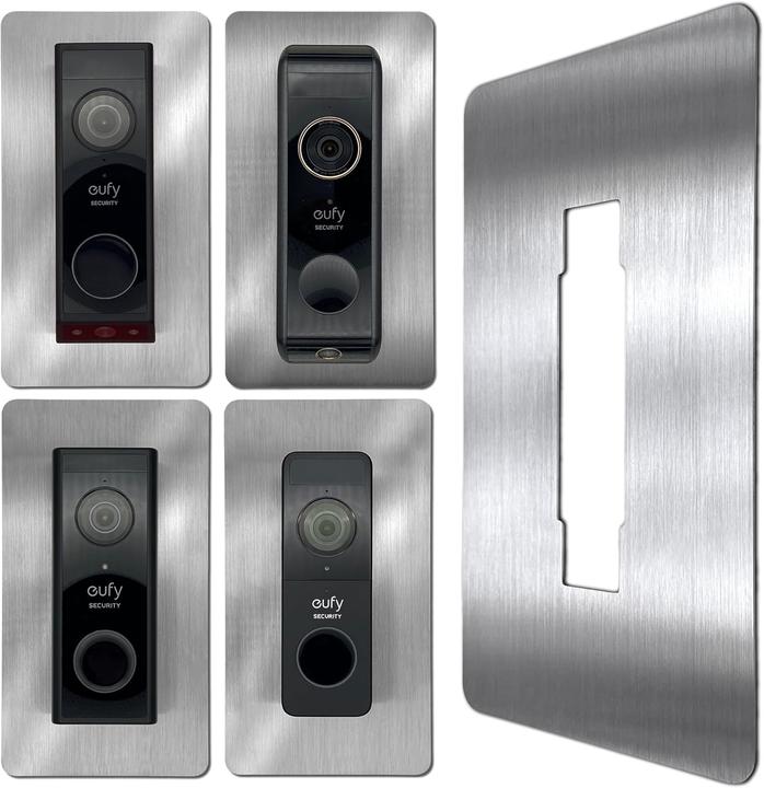 Produktbild Baron Design Edelstahl Blende für Eufy Videotürklingel