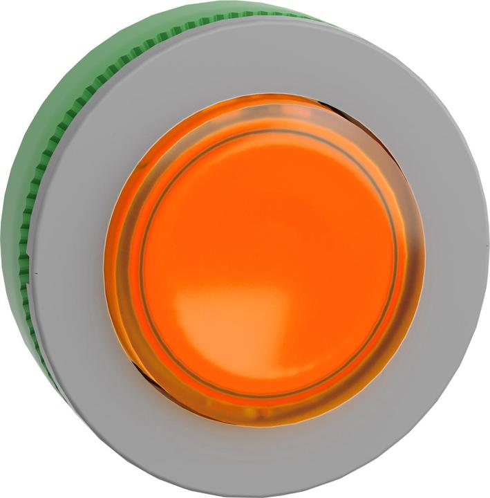 Produktbild Schneider Electric Leuchtdrucktaster, Front, vorstehend, ZB5FW153C0