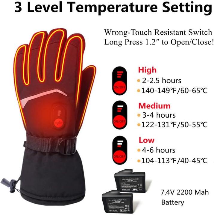 Actual product image Barchi Heat Beheizte Handschuhe (L)