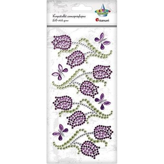 Titanum Selbstklebende Kristalle Tulpen 8 Stk