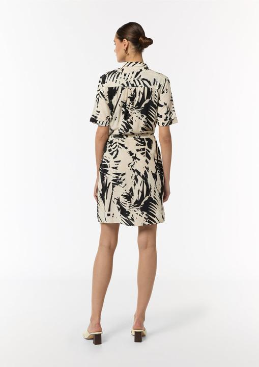 Image du produit Comma Bluse Kleid mit Knopfleiste und Hemdkragen (36)