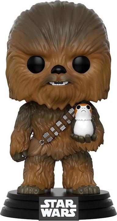 Produktbild Funko POP! Star Wars - Episode VIII: Chewbacca & Porg