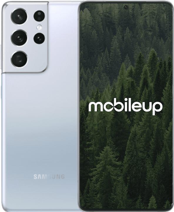 Immagine prodotto mobileup Samsung Galaxy S21 Ultra 5G (256 GB, Phantom Silver, 6.80", 108 Mpx, Doppia SIM ibrida + eSIM, A / Come nuovo)