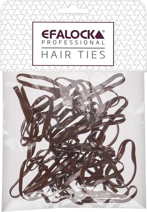 Immagine prodotto Efalock Rasta hair elastic thick/large brown 100pcs (Elastico per capelli)