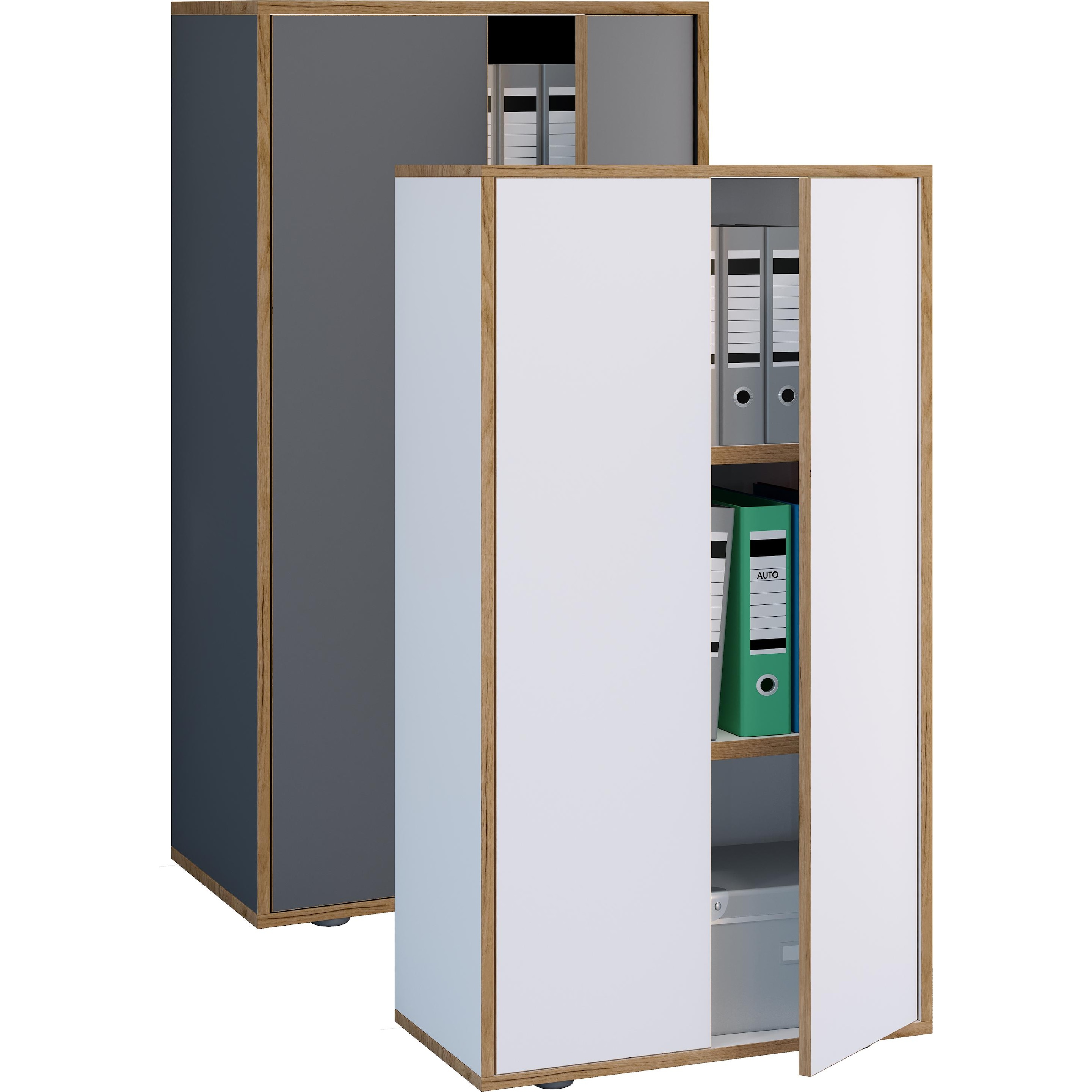 VCM, Aktenschrank, Büroschrank Sideboard Salia 3fach B60 (110 x 60 x 33 cm)
