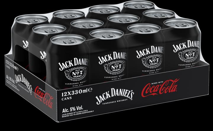 Immagine prodotto Coca Cola Jack & Coke (12 x 33 cl)