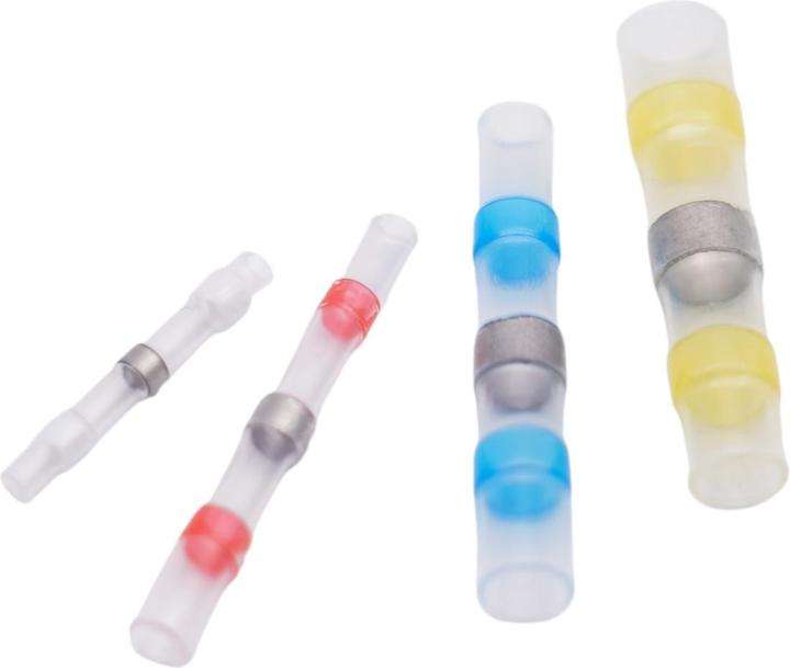 Produktbild Purecrea Schrumpfschlauch Lötverbinder Set 0.25-6mm2 100 Stück (100x)