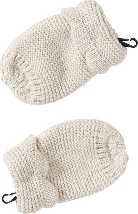 Actual product image Vertbaudet Mädchen Baby-Set: Mütze, Rundschal & Fäustlinge mit Blumen (62/68)