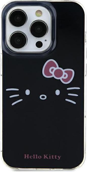 Produktbild Hello Kitty HKHCP15SHKHLK iPhone 15 6.1" czarny/black hardcase IML Kitty Face (Apple iPhone 15)