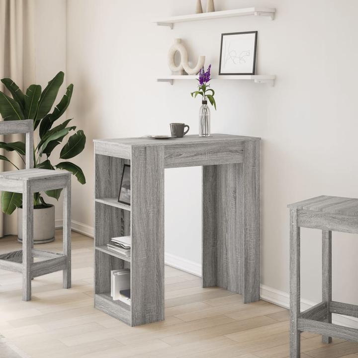 Produktbild vidaXL Bartisch mit Regal (95 x 47 x 103.50 cm)