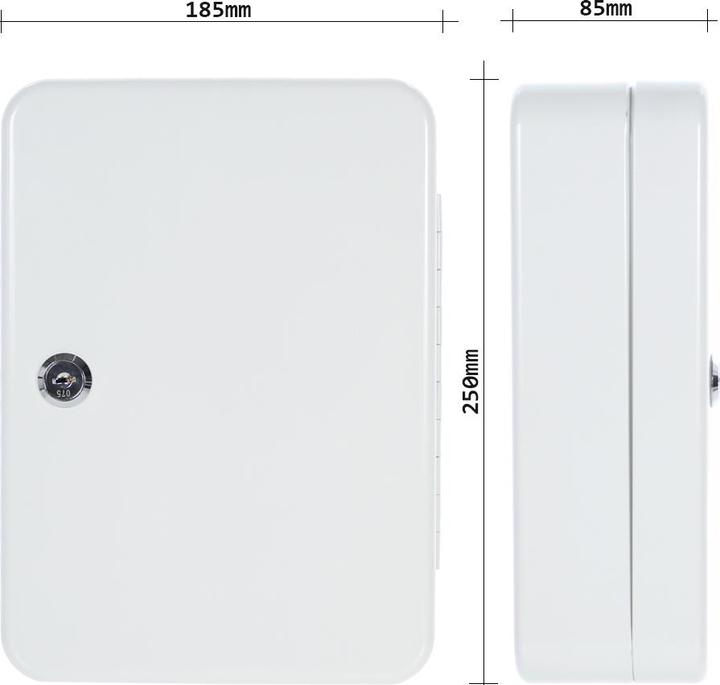 Produktbild Rottner Schlüsselkassette TS 48 Zylinderschloss