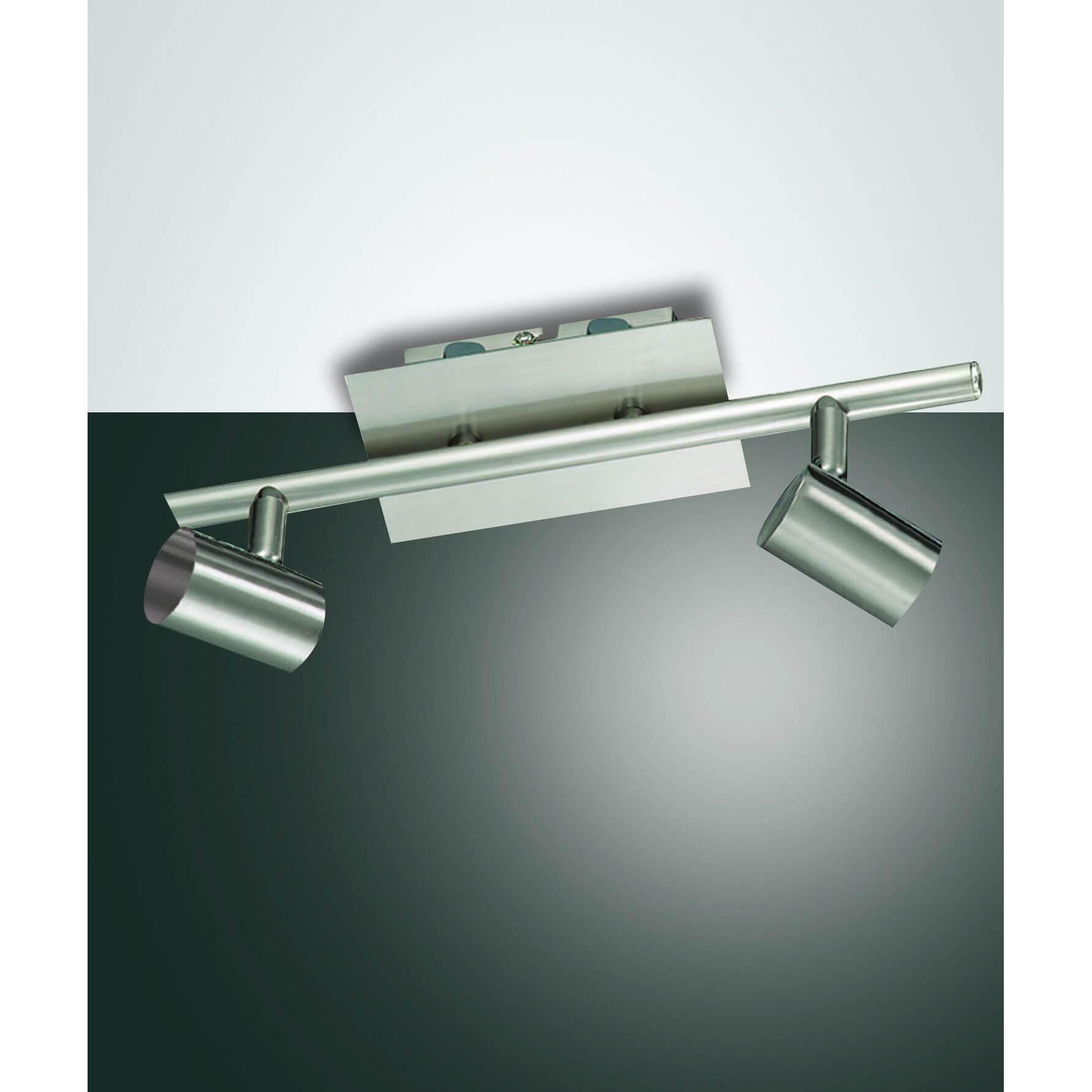 Fabas Luce, Wandleuchte + Deckenleuchte, Spot Tucson GU10 Chromfarben 2x50W (GU10)