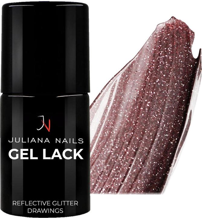 Reflective Glitter Drawings