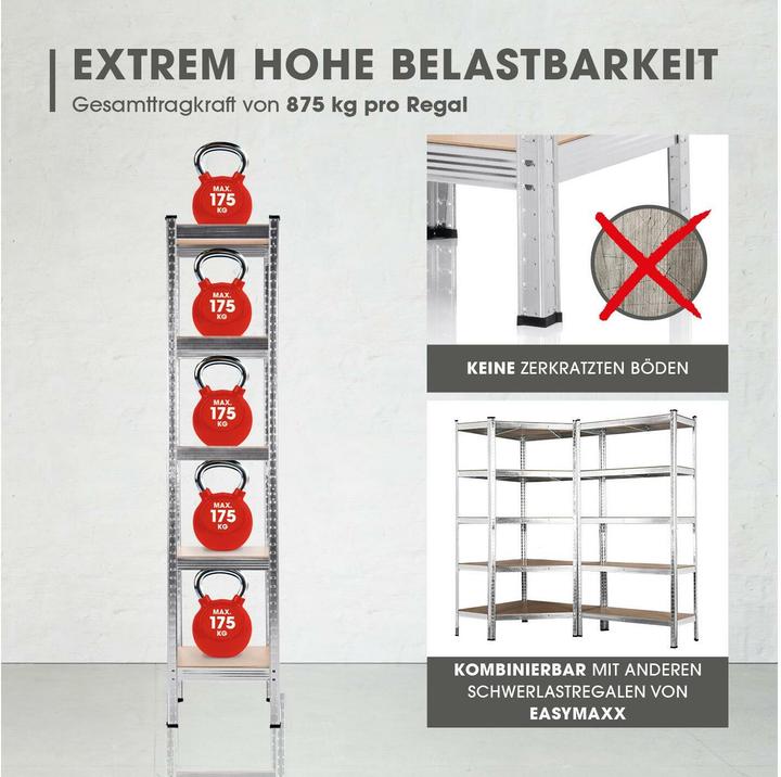 Image du produit Easymaxx Schwerlastregal