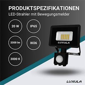 Produktbild Luxula LED-Fluter (2000 lm, IP65)