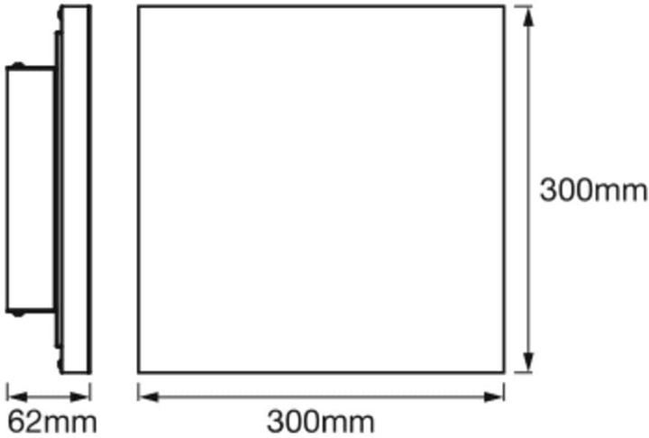 Produktbild Osram SMART+ Matter Planon Frameless 300x300mm Tunable White (1600 lm)
