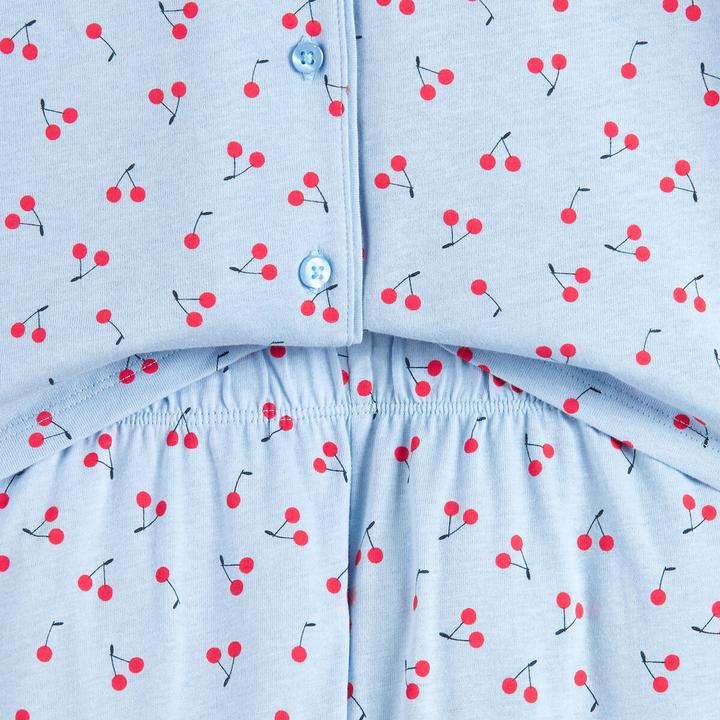 Produktbild La Redoute Collections Pyjama mit Kirschendruck (164)