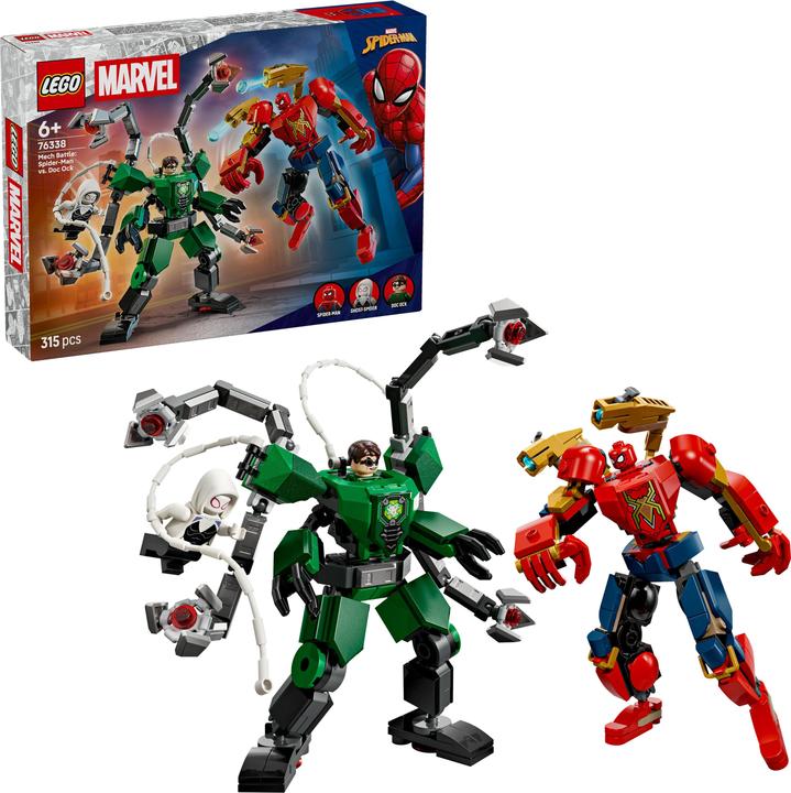 Image du produit LEGO Robots Battle : Spider-Man vs Doctor Octopus (76338, LEGO Marvel)