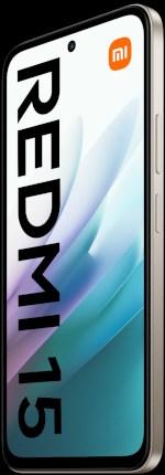 Actual product image Xiaomi Redmi 15 4G Dual Sim 8GB RAM 256GB - Titan Gray (256 GB, Grey, 6.90", 4G)
