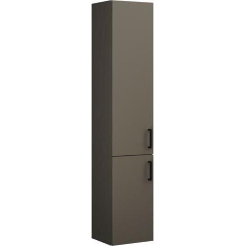 burgbad, Badezimmerschrank, Eqio Hochschrank mit 2 Türen, Türanschlag links, 1760 x 350 mm