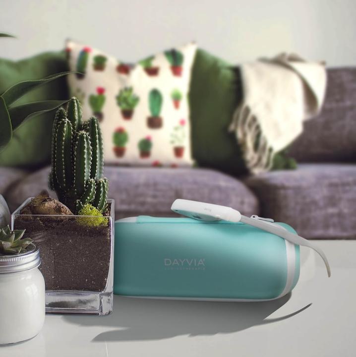 Actual product image Dayvia Portable Rechargeable Light Therapy Lamp with Adjustable Nose Rest and Multiple Programs