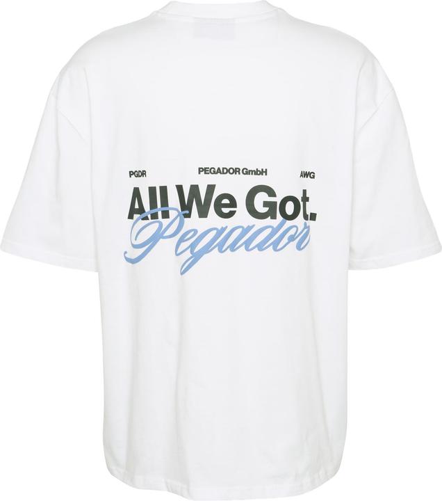 Produktbild Pegador Colfa Oversized Tee White - 194291 (XXL)