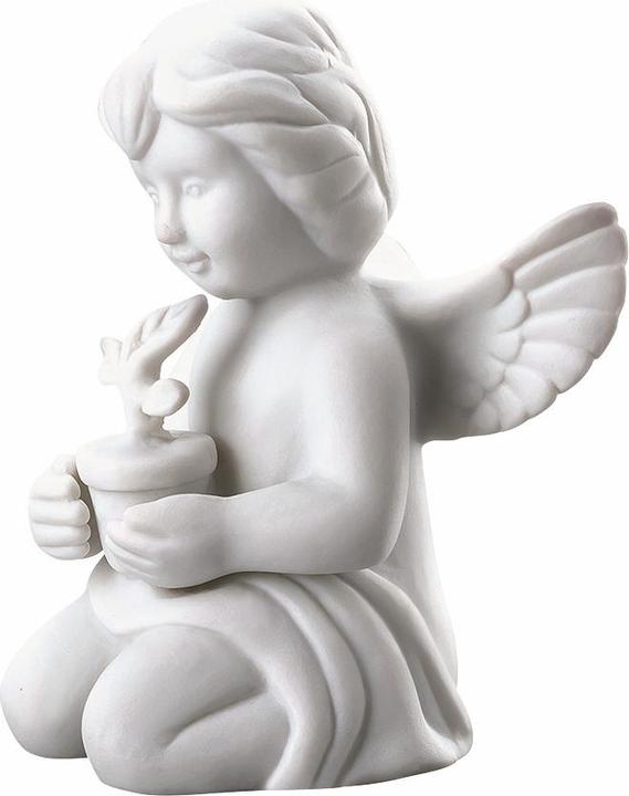 Image du produit Rosenthal Engel klein - Weiss matt - Ange avec pot de fleurs (6 cm)