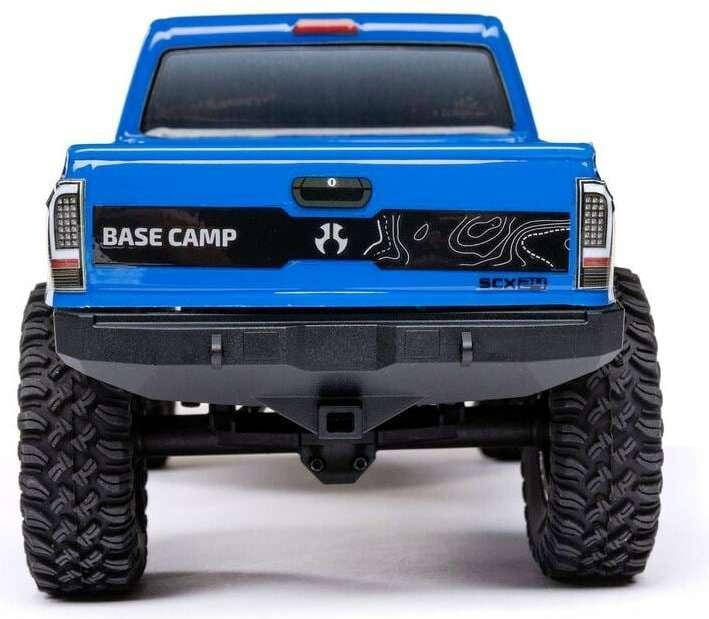 Actual product image Axial Rock Crawler SCX24 Base Camp 4WD, Blue RTR 1:24 (RTR Ready-to-Run)
