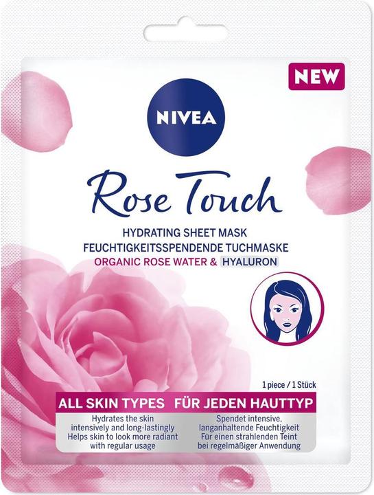 Actual product image NIVEA Rose Touch Moisturising Sheet Mask (221 ml)