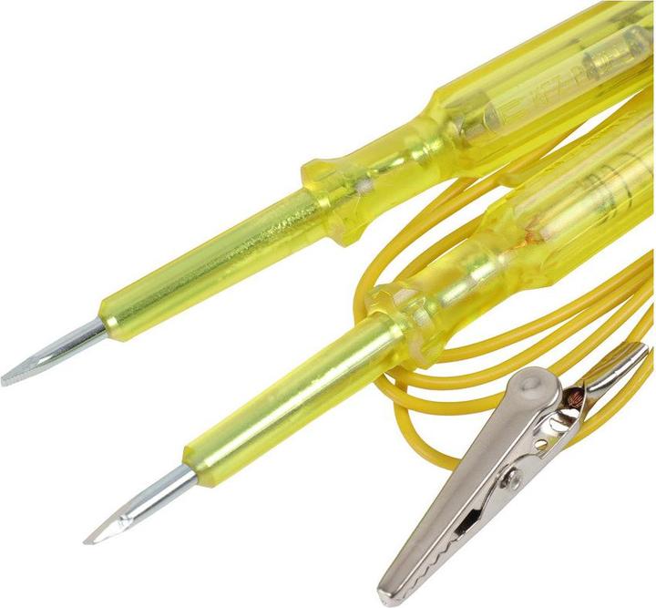 Image du produit Dönges Kit de test de courant automobile 6 - 24 volts, 2 pièces, 120 mm (Testeur de tension)