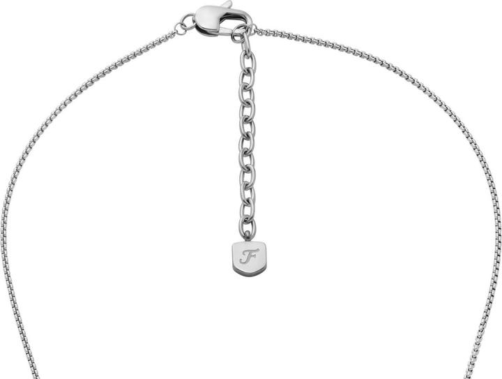 Produktbild Fossil JF04882040 Heren Collier 55.9 cm - Zilverkleurig (Edelstahl, 50 cm)