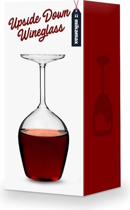 Actual product image Upside Down Wineglass (35 cl)