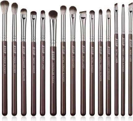 Actual product image NoName JESSUP SET Shimmer Brow zestaw piętnastu pędzli do makijazu oka T499 (Set)