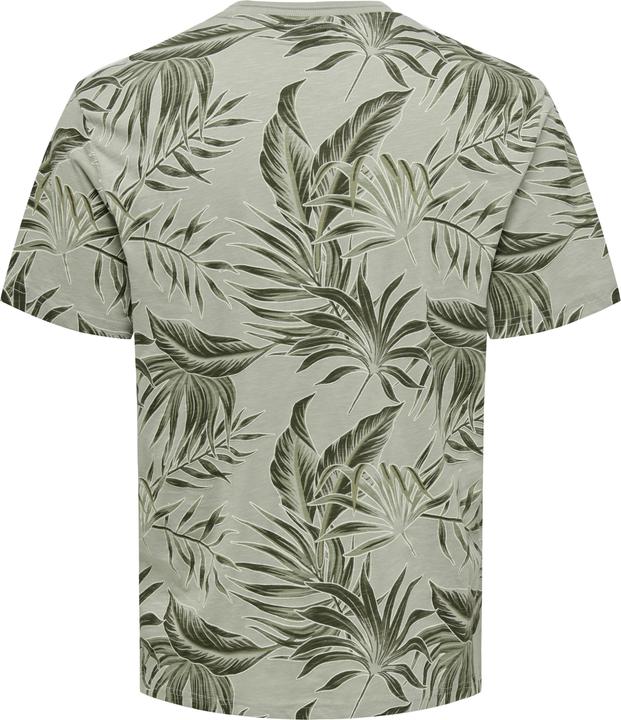 Actual product image Only & Sons Onskash Reg Leaf Aop Ss Tee (S)